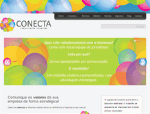 Tablet Screenshot of conectacomunica.com.br
